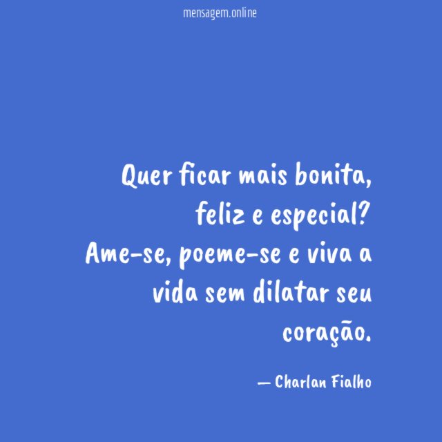 Quer ficar mais bonita