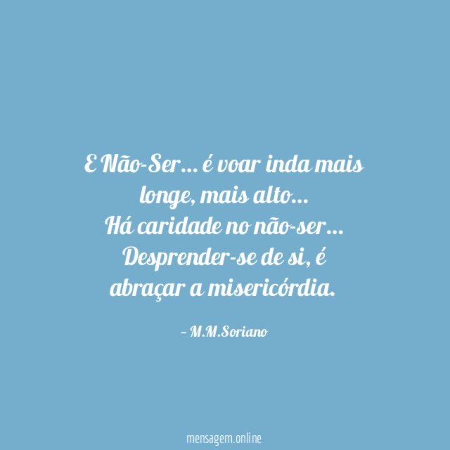 E Não-Ser