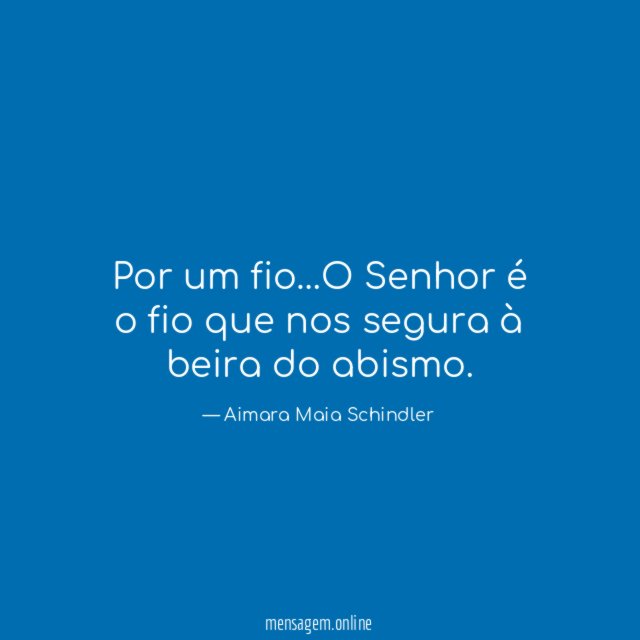 Por um fio