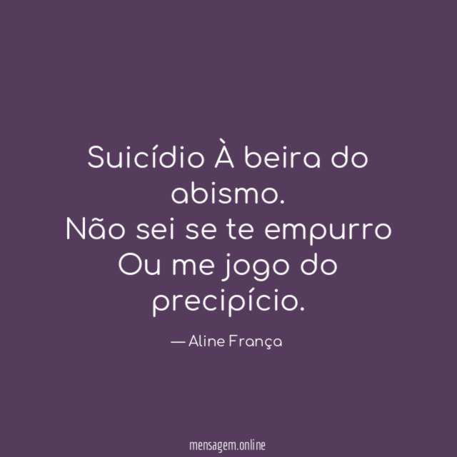 Suicídio