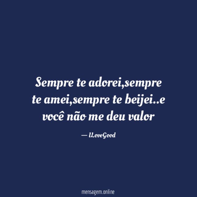 Sempre te adorei