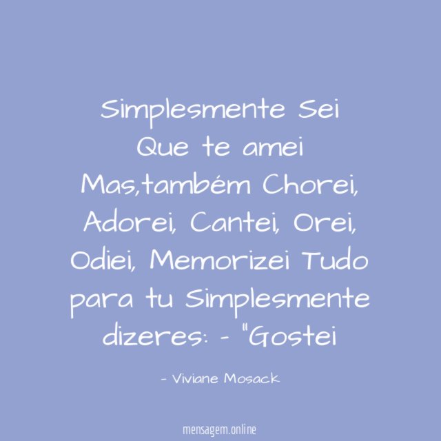 Simplesmente