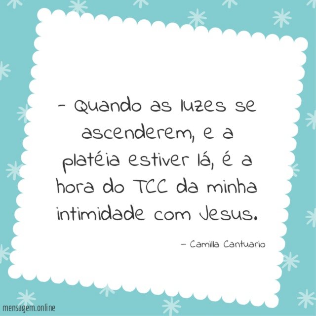 Quando as luzes se ascenderem
