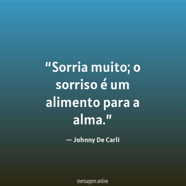 Sorria muito