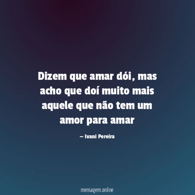 Dizem que amar dói