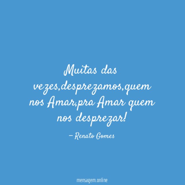 Muitas das vezes