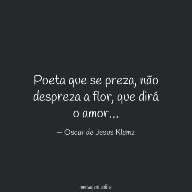 Poeta que se preza