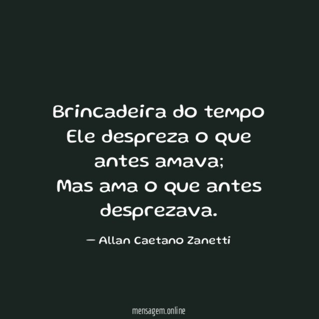 Brincadeira do tempo