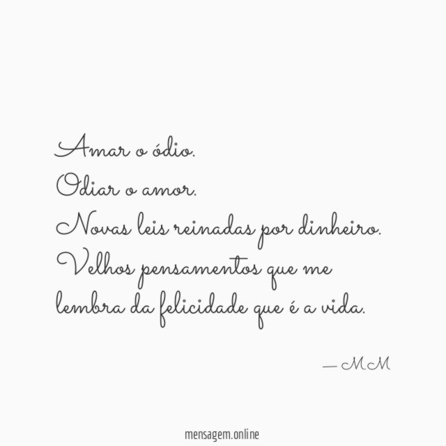 Amar o ódio