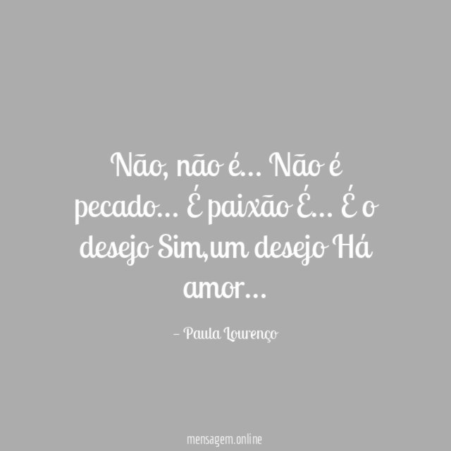 Não