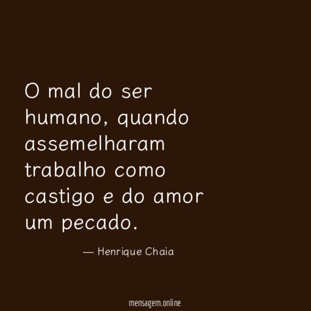 O mal do ser humano