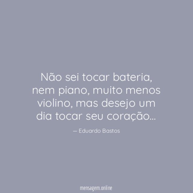 Não sei tocar bateria