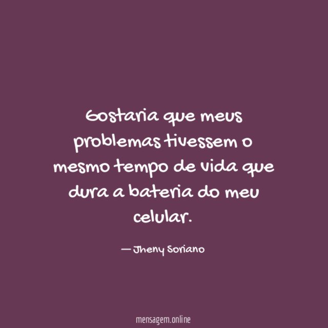 Gostaria que meus problemas tivessem o mesmo tempo