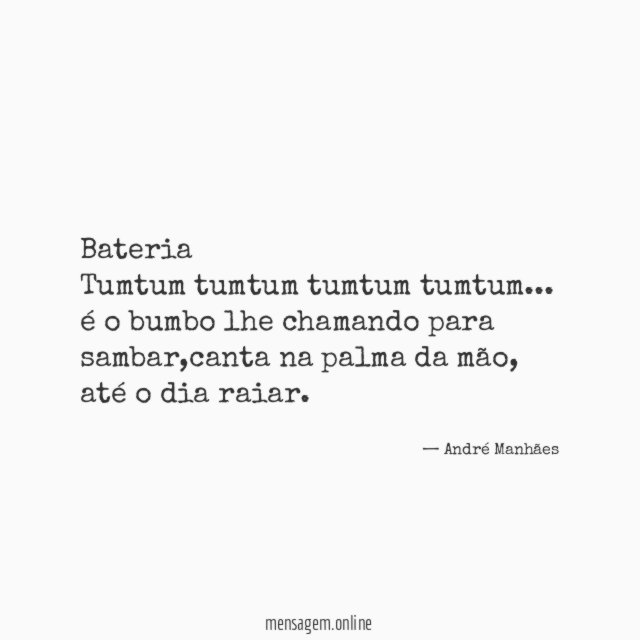 Bateria Tumtum tumtum tumtum tumtum