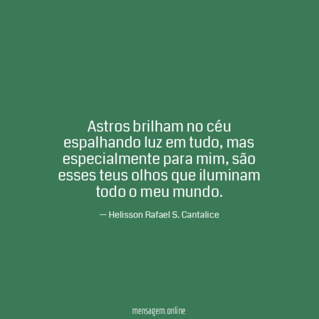 Astros brilham no céu espalhando luz em tudo