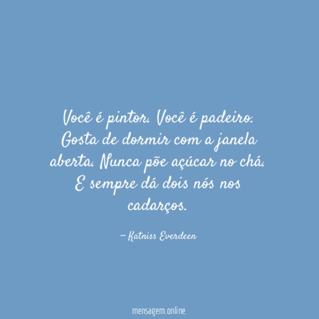 Você é pintor