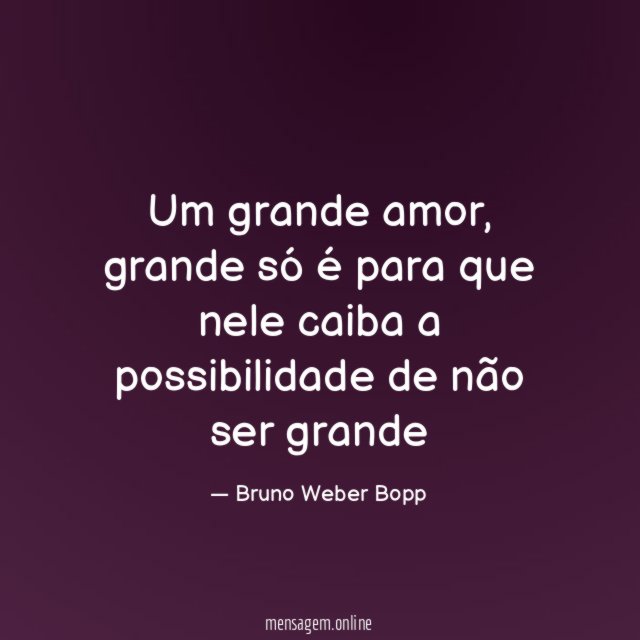Um grande amor