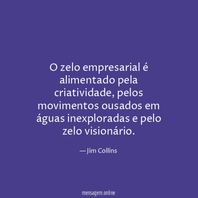 O zelo empresarial é alimentado pela criatividade