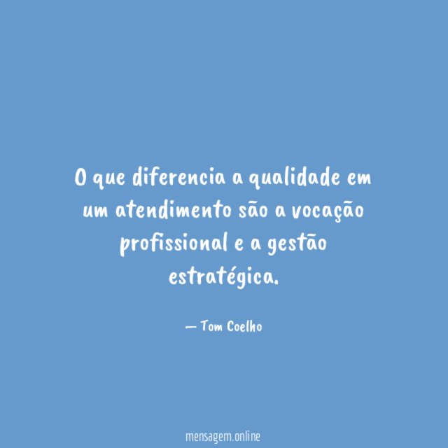 O que diferencia a qualidade em um atendimento