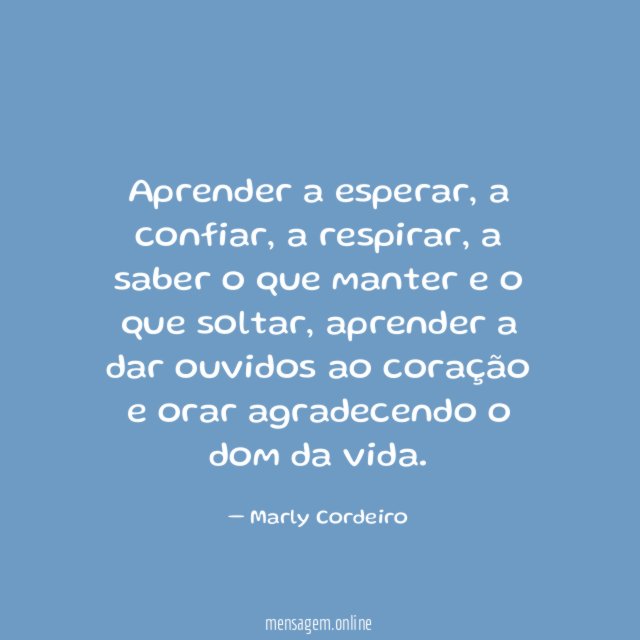 Aprender a esperar