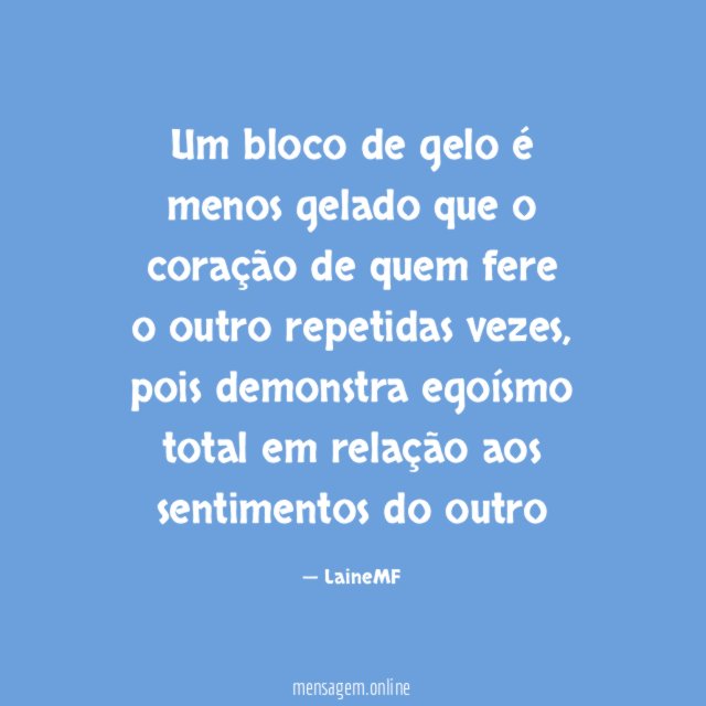 Um bloco de gelo é menos gelado que