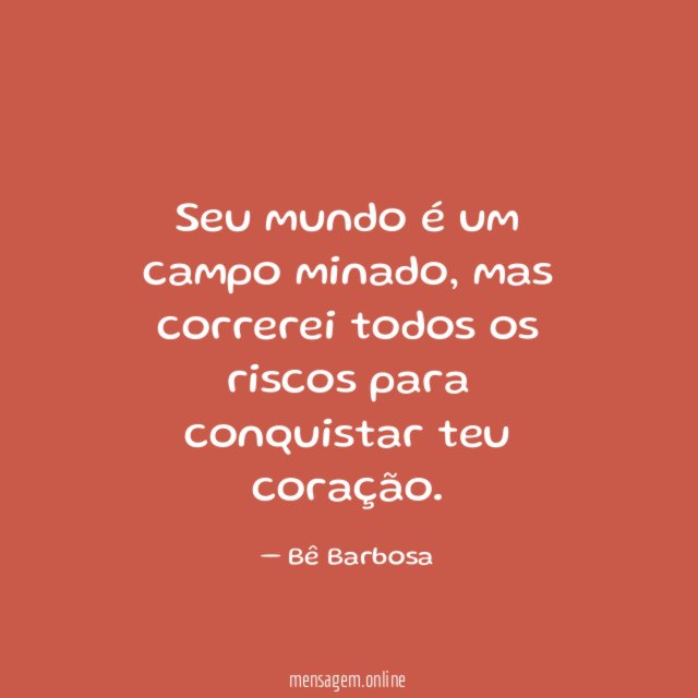 Seu mundo é um campo minado