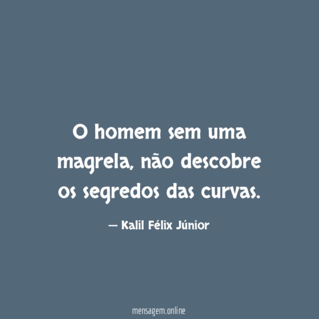 O homem sem uma magrela