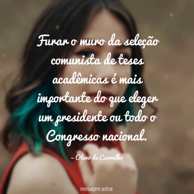 Furar o muro da seleção comunista de teses