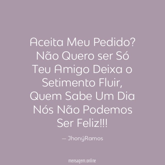 Aceita Meu Pedido