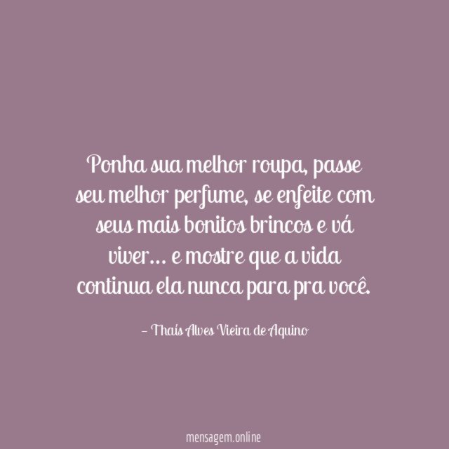Ponha sua melhor roupa