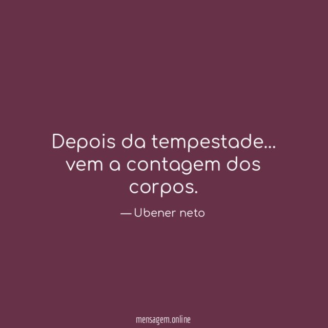 Depois da tempestade