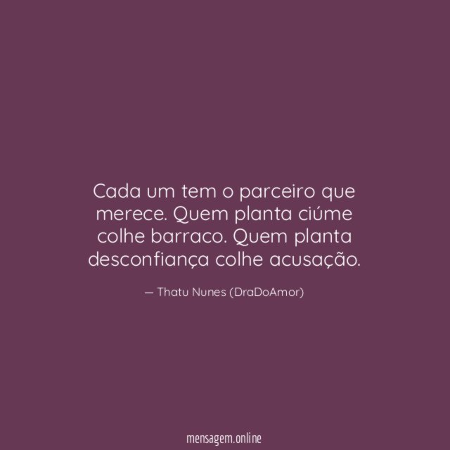 Cada um tem o parceiro que merece