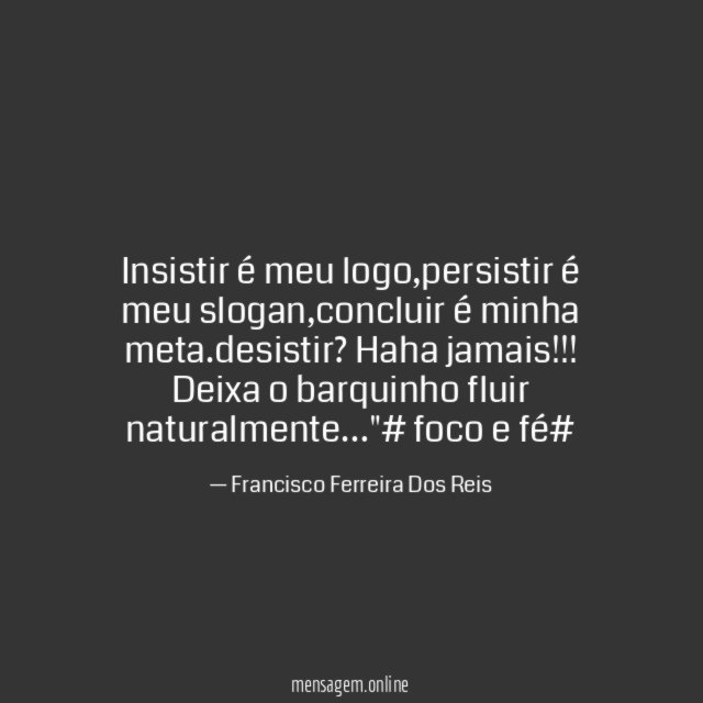 Insistir é meu logo