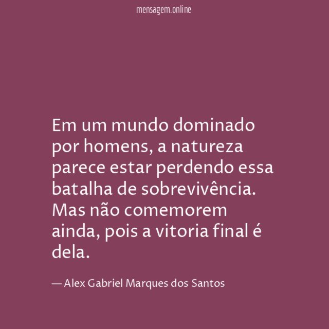 Em um mundo dominado por homens
