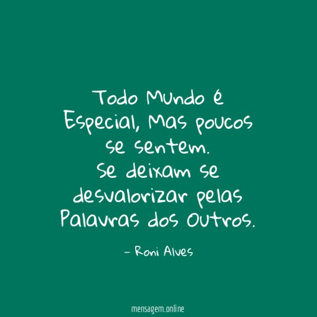 Todo Mundo é Especial