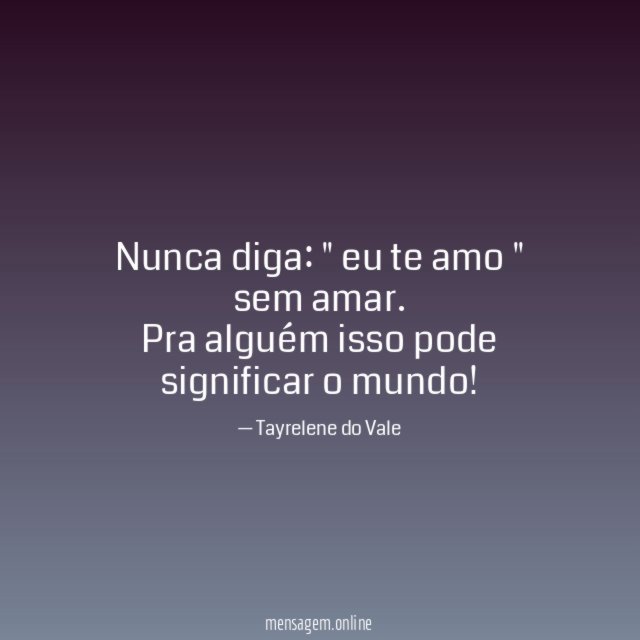 Nunca diga