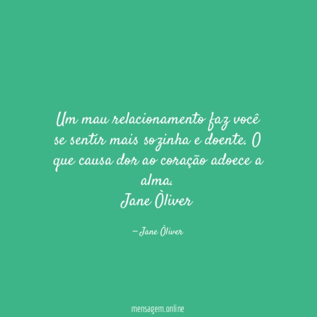 Um mau relacionamento faz você se sentir mais sozinha e doente