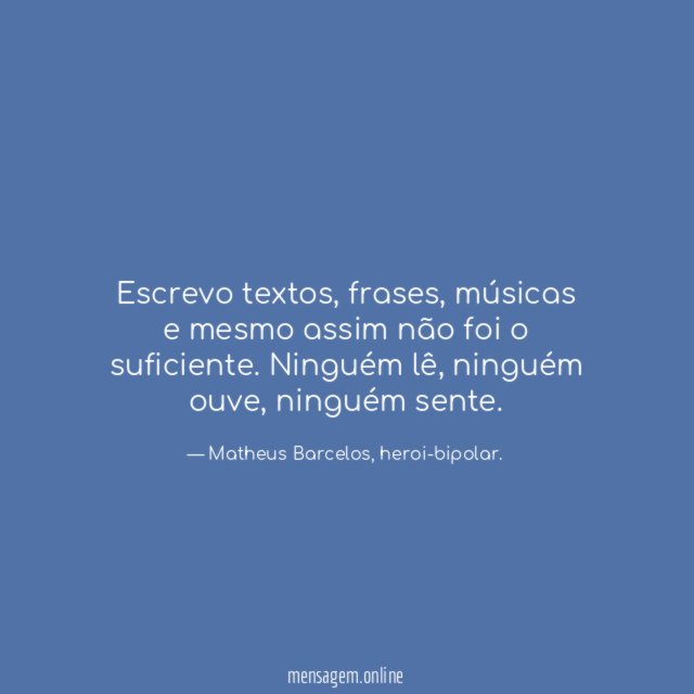 Escrevo textos