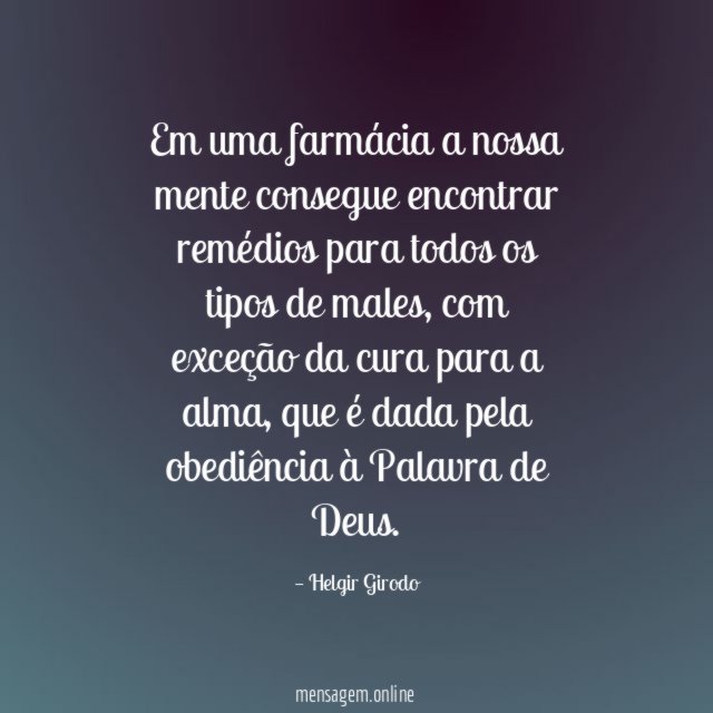 Em uma farmácia a nossa mente consegue encontrar