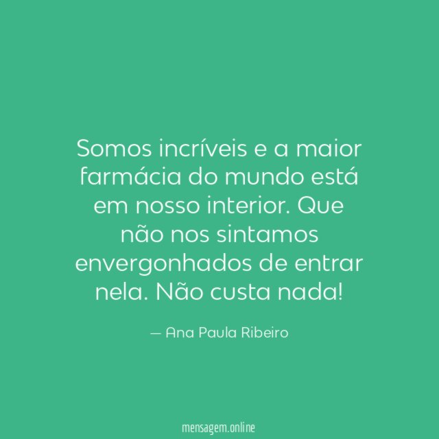 Somos incríveis e a maior farmácia do mundo