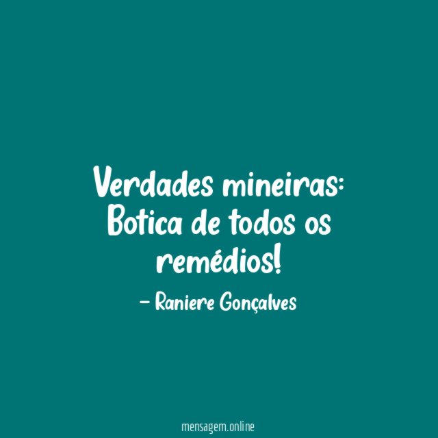 Verdades mineiras