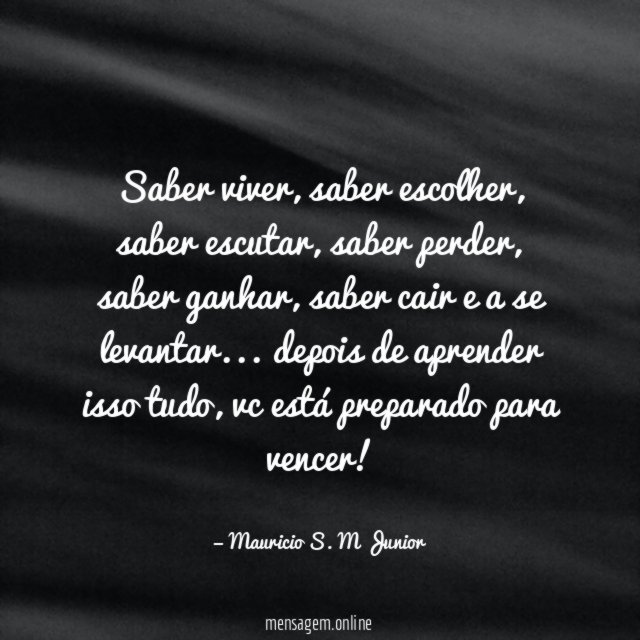 Saber viver
