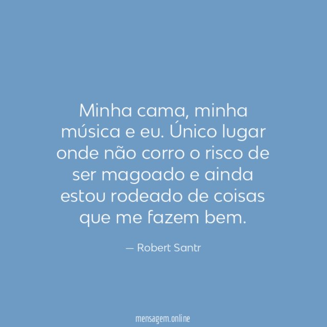 Minha cama