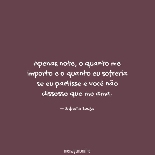Apenas note