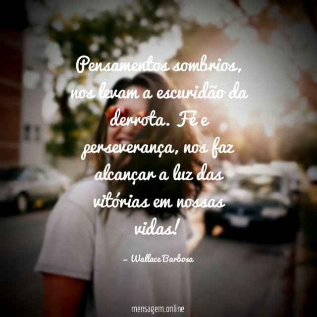 Pensamentos sombrios