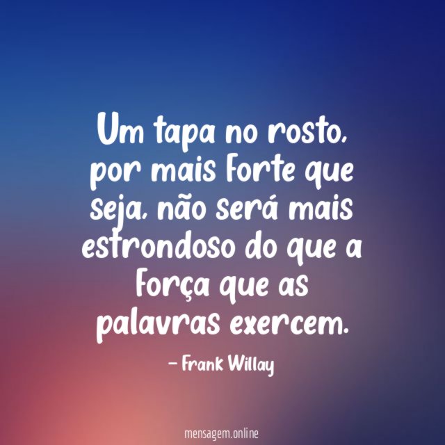 Um tapa no rosto