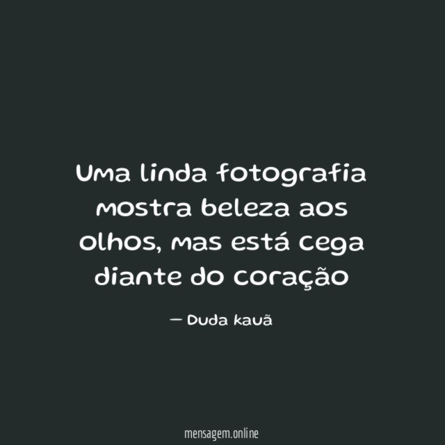 Uma linda fotografia mostra beleza aos olhos