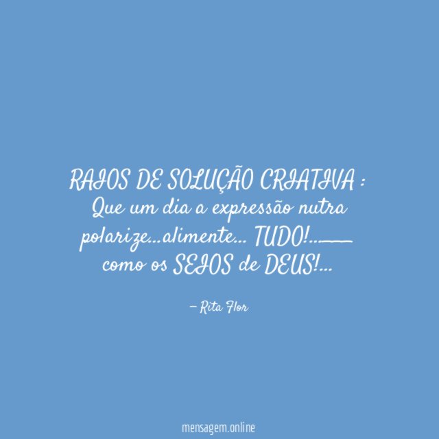 RAIOS DE SOLUÇÃO CRIATIVA