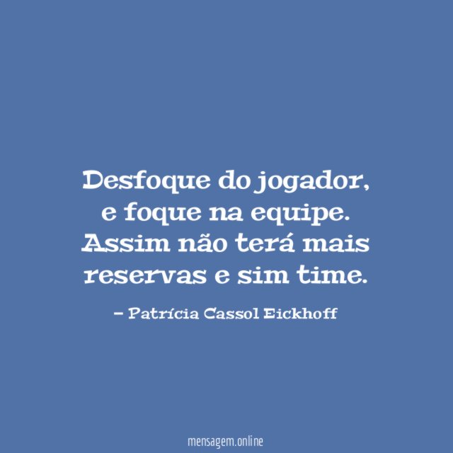 Desfoque do jogador