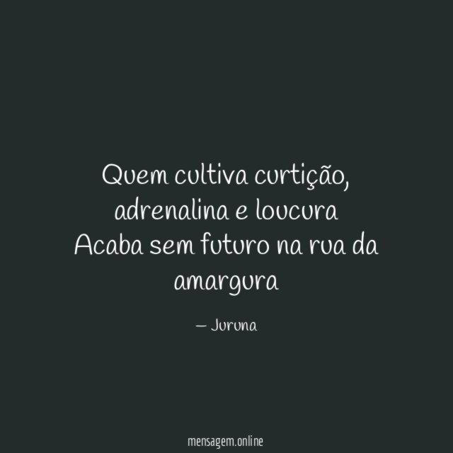 Quem cultiva curtição